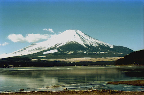 富士山　山中湖