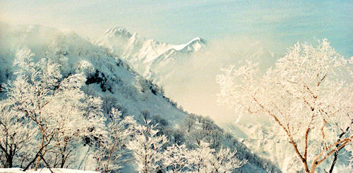 白馬村　五竜スキー場より03