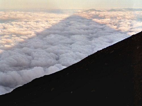 富士登山01影富士