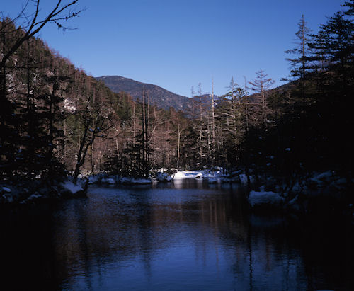 上高地<冬>27明神池