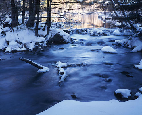 上高地<冬>28明神池