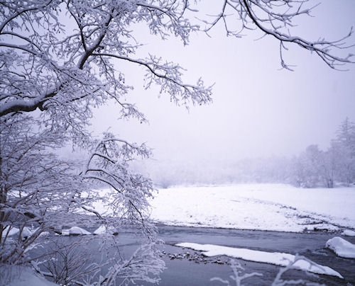 上高地<冬>31
