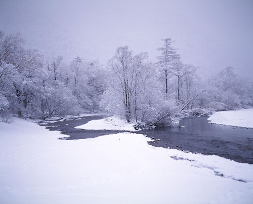 上高地<冬>32
