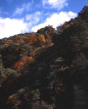 福島県塔のへつり